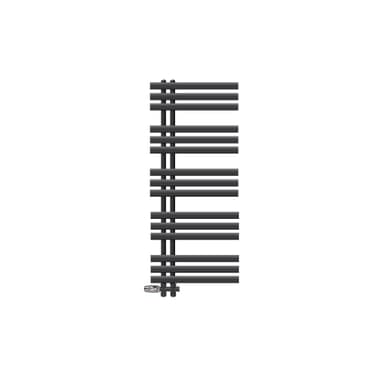 ECD Germany Design Handduk Iron EM - 500 x 1200 mm - antracit - radiator