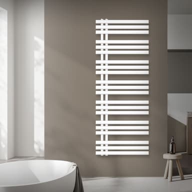 Elradiator 1200W 600X1600 mm Järn EM vit