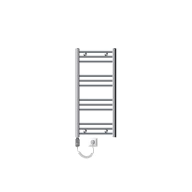 Handduk radiator med värmeelement 300 W ECD Germany modell Sahara 400 x 800 mm