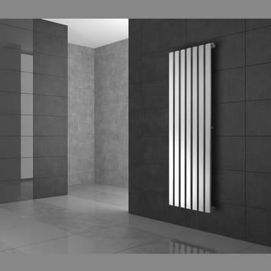 480 x 800mm Boston Design radiator handduk radiator Uppvärmning Design Vit