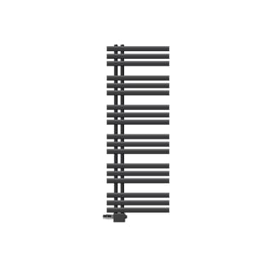 ECD Germany Design Handduk Iron EM - 500 x 1400 mm - antracit - radiator