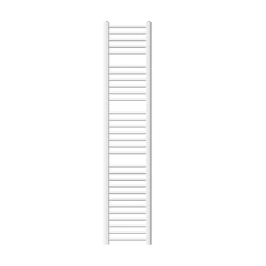 Badrumsradiator Sahara 300x1800 mm vit med sidoanslutning LuxeBath