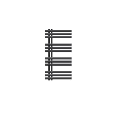 Design badrumsradiator Iron EM 500x1000 mm antracit LuxeBath