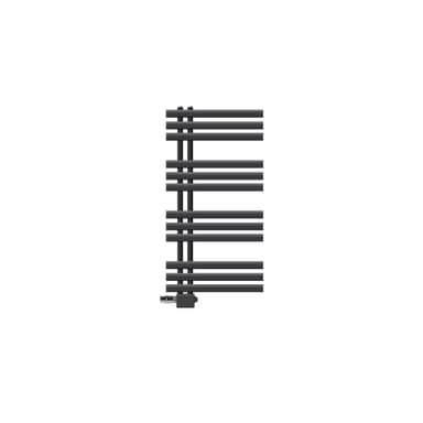ECD Germany Design Handduk Iron EM - 500 x 1000 mm - antracit - radiator