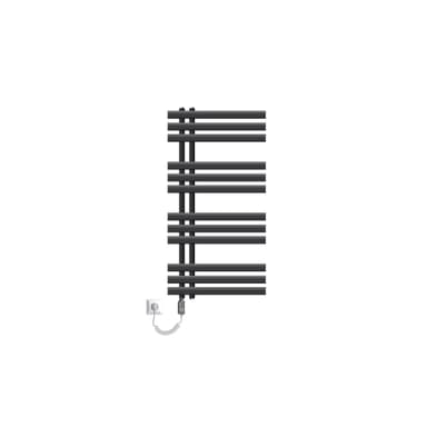 Elpatron 300W antracit Järn EM modell radiator Handduk 500x1000