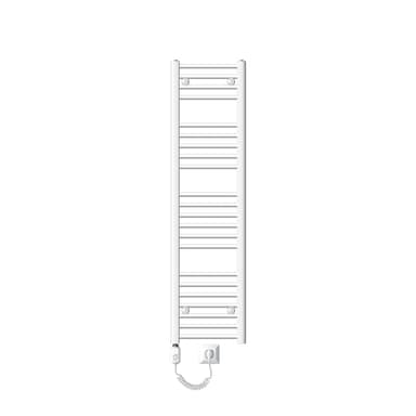 Handduks radiator med värmeelement 1200 W ECD Germany Modell Sahara 300 x 1400