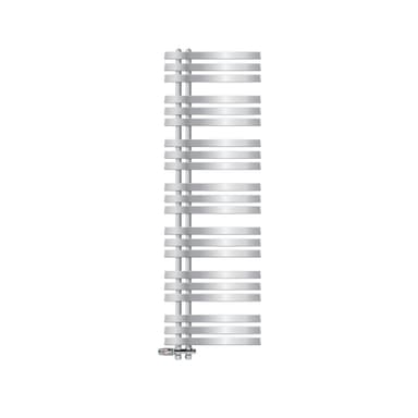 ECD Germany Design Handduk Iron EM - 500 x 1600 mm - Chrome - radiator