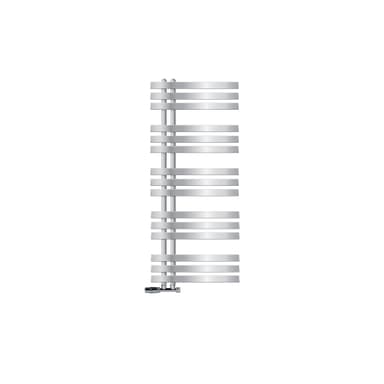 ECD Germany Design Handduk Iron EM - 500 x 1200 mm - Chrome - radiator
