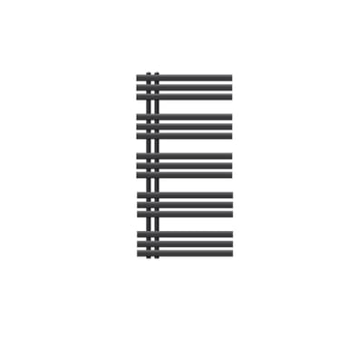 Design badrumsradiator Iron EM 600x1200 mm antracit LuxeBath