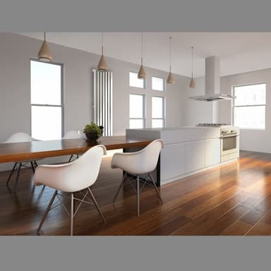 480 x 800mm Boston Design radiator handduk radiator Uppvärmning Design Vit