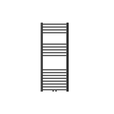 Radiatorhandduk Sahara 500 x 1200 mm rak antracit central anslutning