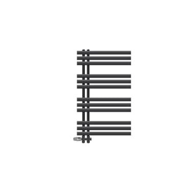 ECD Germany Design Handduk Iron EM - 600 x 1000 mm - antracit - radiator