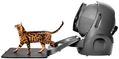Whisker Litter-Robot Litter Trap Mat (svart)
