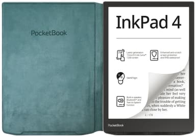 PocketBook InkPad 4/InkPad Color 2 flippfodral (grönt)