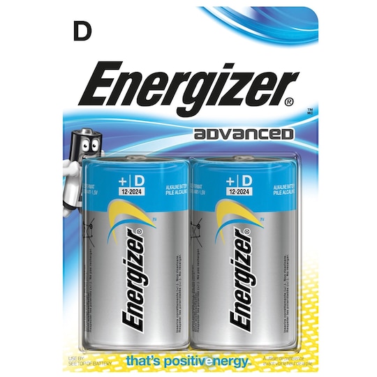 Energizer Batteri D/LR20 Eco