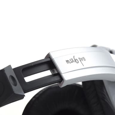Headset MSX6PRO USB w/vol control mic. White