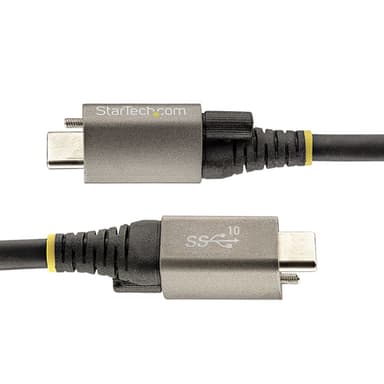 StarTech.com 1 m toppskruvlåsande USB C-kabel 10 Gbit/s - USB 3.1/3.2