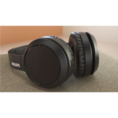 On-ear Bluetooth Hörlurar Svart