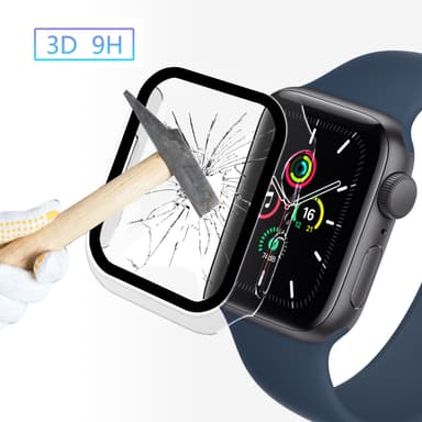 Smart klockfodral med skärmskydd Transparent 45 mm Apple Watch 7/8