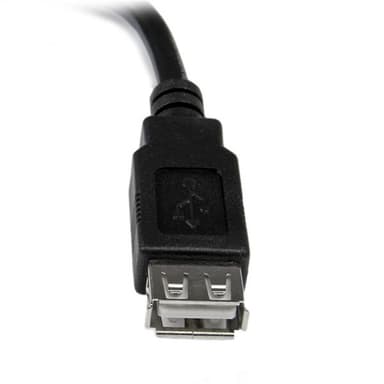 StarTech.com 15 cm USB 2.0-förlängningsadapterkabel A till A - M/F, 0,