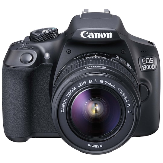 Canon EOS 1300D DSLR Systemkamera + 18-55mm objektiv