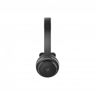 V7 HB605M, Headset, Handhållen, Kontor/callcenter, Svart, Grå, Mono, S