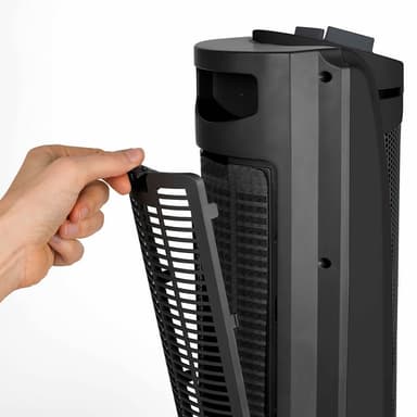 BLACK+DECKER Keramisk Tornvärmare 2000W Svart