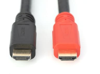 Digitus High Speed HDMI-kabel med signalförstärkare DB-330118-100-S Sv