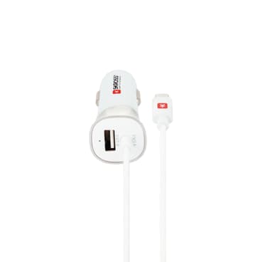 USB-billaddare med micro-USB-kabel
