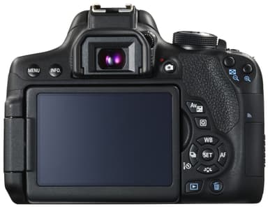Canon EOS 750D DSLR systemkamera+ 18-55mm DC Irista kit