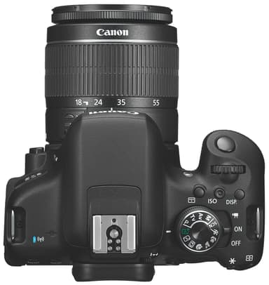 Canon EOS 750D DSLR systemkamera+ 18-55mm DC Irista kit