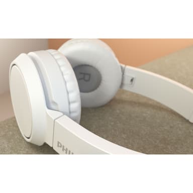 On-ear Bluetooth Hörlurar Vit