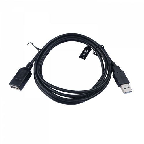V7 V7E2USB2EXT-1.8M, 1,8 m, USB A, USB A, USB 2.0, Hane/Hona, Svart