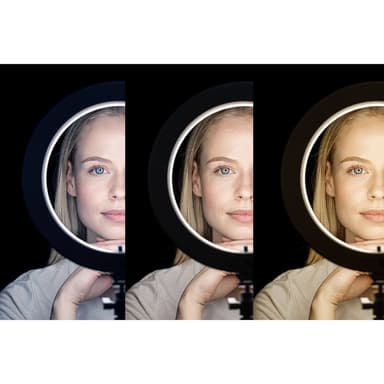LED-Belysning Ring Light 10"" 