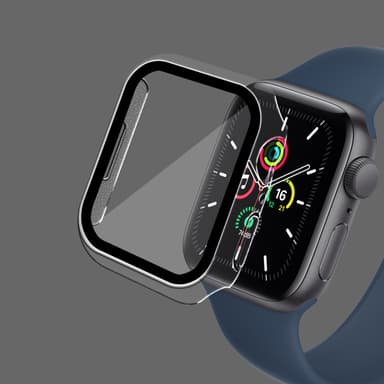 Smart klockfodral med skärmskydd Transparent 45 mm Apple Watch 7/8