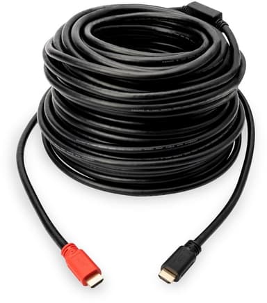 Digitus High Speed HDMI-kabel med signalförstärkare DB-330118-100-S Sv