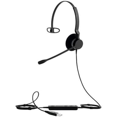 Jabra Biz 2300 USB Microsoft Lync Mono, Headset, Huvudband, Kontor/cal