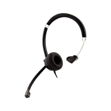 V7 HU411, Kabel, Kontor/callcenter, 31,5 - 20000 hz, 89 g, Headset, Sv