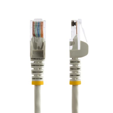 StarTech.com Cat5e patchkabel med hakfria RJ45-kontakter – 2 m, grå, 2
