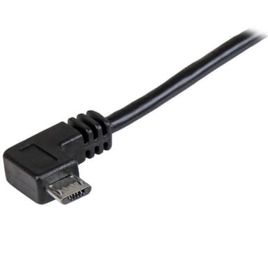 StarTech.com Micro USB-kabel för laddning och synkning M/M - Högervink