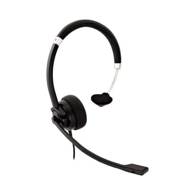 V7 HU411, Kabel, Kontor/callcenter, 31,5 - 20000 hz, 89 g, Headset, Sv