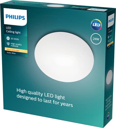 Philips Suede Plafond 24 W