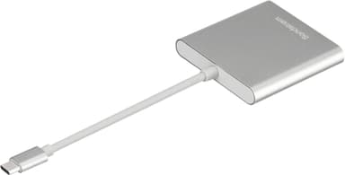 Sandstrøm Multi Adapter USB-C-hubb