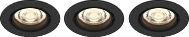 Philips Impala taklampa 6 W 3-pack (svart)