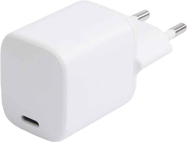 Sandstrøm USB-C 30W GaN laddare med USB-C kabel