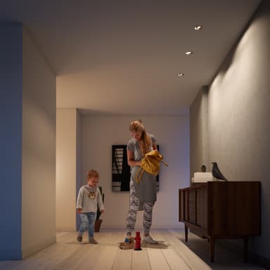 Philips Donegal taklampa GU10 3-pack (silver)