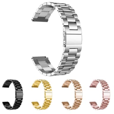 SKALO Milanese Loop till Samsung Watch 5 Pro 45mm - Silver