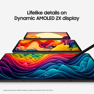 Samsung Galaxy Tab S9 WiFi surfplatta 8/128GB (grafit)