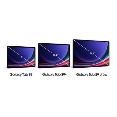 Samsung Galaxy Tab S9 Ultra WiFi surfplatta 12/256GB (graphite)