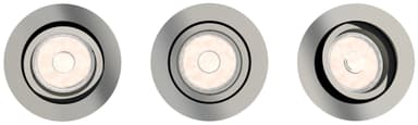 Philips Donegal taklampa GU10 3-pack (silver)